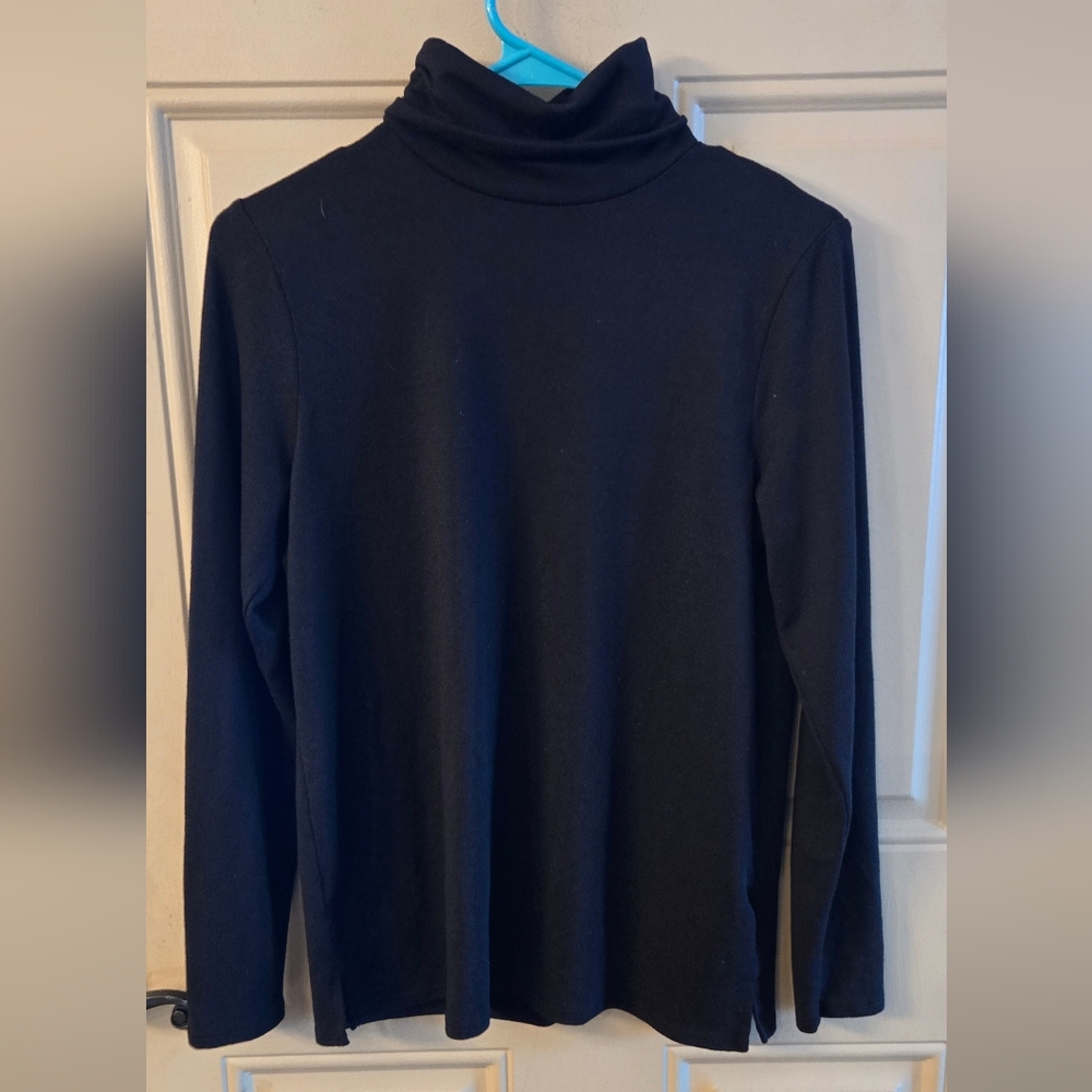 Retrology- Black Turtle Neck Size Small